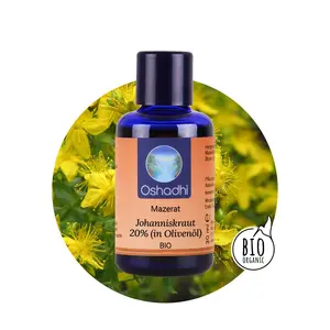 OSHADHI AROMATHERAPY Sint Janskruid 20% in Olijfolie