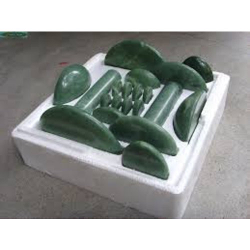 Set Jade stenen Set Jade stenen