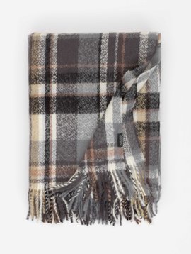 Rohleder Plaid Cosy anthrazite/nude 150x200cm