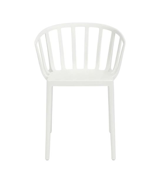 Kartell Stuhl Venice Farbe Weiß
