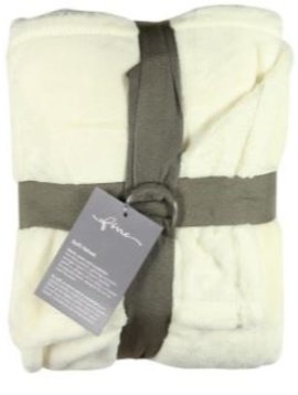 fine Plaid Softvelvet, champagner, 140/200cm