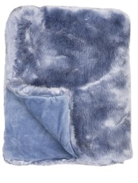 fine Webpelzdecke Luxe 140x190cm Farbe arctic
