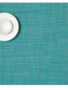 chilewich Tischset Mini Basketweave turquoise 36x48cm