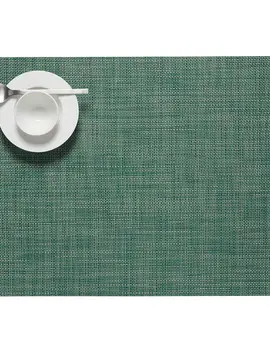 chilewich Tischset Mini Basketweave ivy