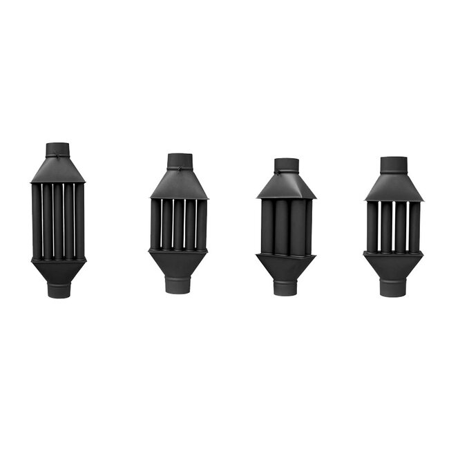 (Hout)kachel na-verwarmer / warmtewisselaar