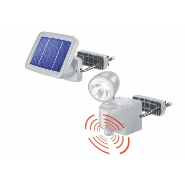 Esotec Solar PIR buitenlamp (grijs of zwart)