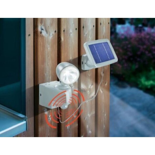 Esotec Solar PIR buitenlamp (grijs of zwart)