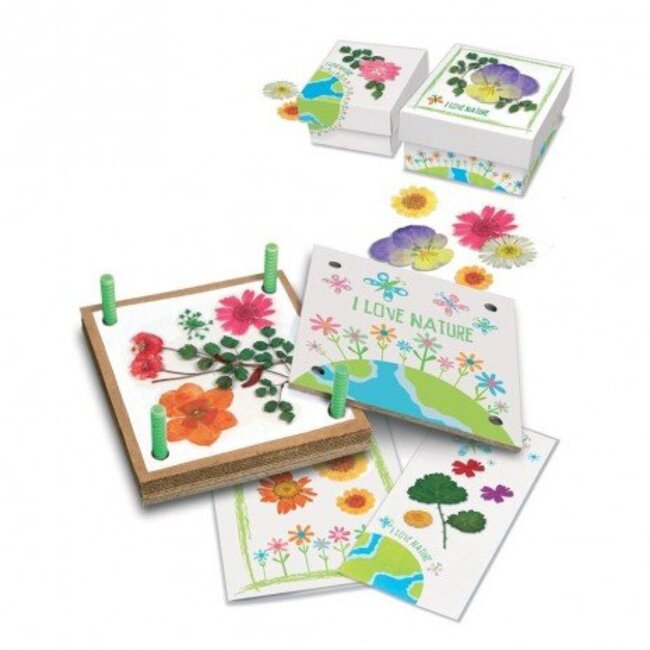 4m Kidz labs Bloemenpers kit