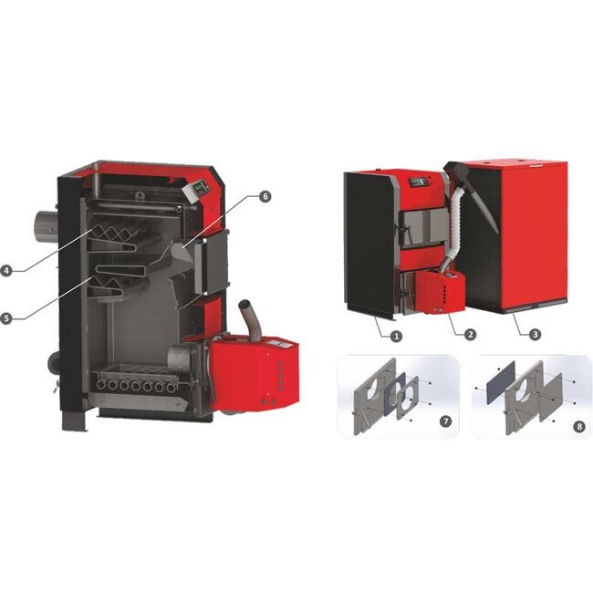 BURNiT Pelletketel Burnit WBS Active 110 + Pell 70