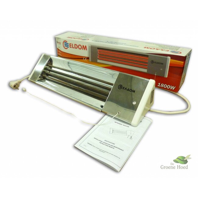 ELDOM Favourite Eldom infraroodstraler van 1800 Watt