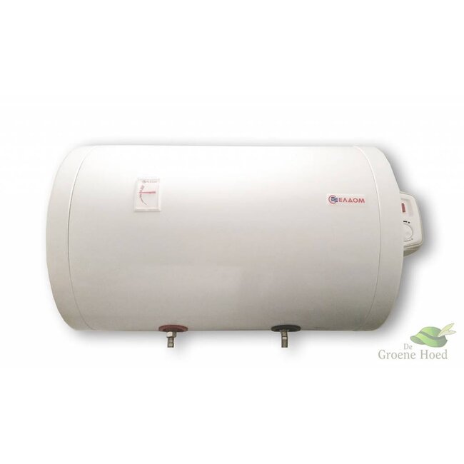 ELDOM Favourite Elektrische Boiler 80L, horizontaal, 3kW, emaille, wateraansluiting aan onderzijde