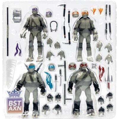 The loyal Subjects Teenage Mutant Ninja Turtles Action Figure 4-Pack