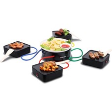 Swiss Pro+ Dinner4All Tafelgrill - Gourmetstel voor 4 personen