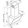 Inventum AKD6005ZWA Schuine Afzuigkap