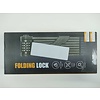 West Biking Foldable Bicycle Password Lock Fietsslot