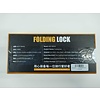 West Biking Foldable Bicycle Password Lock