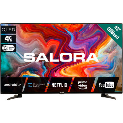 Salora 43QLEDTV televisie