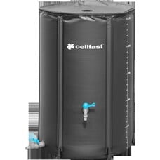 cellfast Regenwatertank - Regenton met kraan voor tuinirrigatie 250L Capaciteit