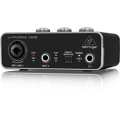 Behringer U-Phoria UM2  USB Audio Interface