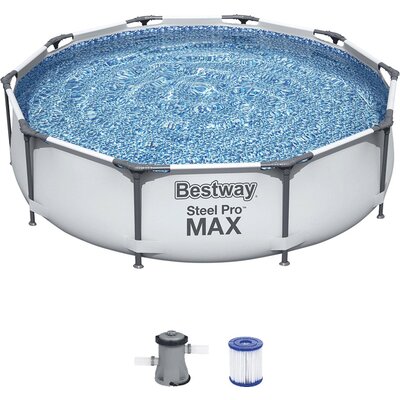 Bestway Zwembad steel pro max set rond 305