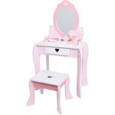 MiniMatters Houten Kaptafel - Roze