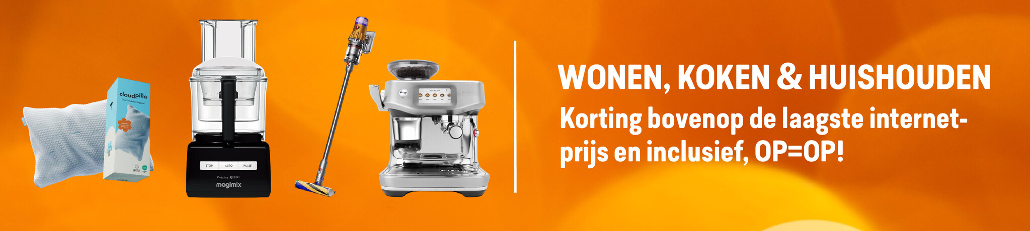 Wonen, Koken & Huishouden banner