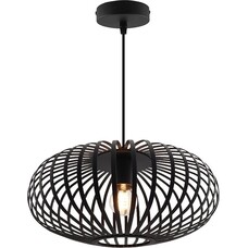 Olucia Hanglamp Lieve - Zwart - Ø40 cm