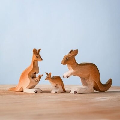 Bumbu Toys Kangoeroe Familie Set - 26553