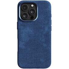 Alcanside Telefoonhoesje iPhone 16 Pro - Alcantara - Ocean Blue