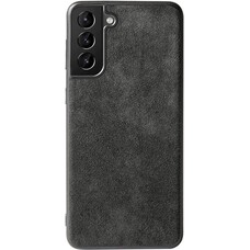 Alcanside Telefoonhoesje Samsung Galaxy S21 FE - Alcantara - Space Grey