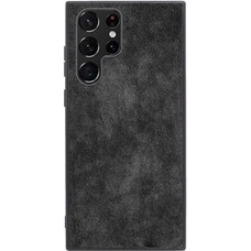 Alcanside Telefoonhoesje Samsung Galaxy S24 Ultra - Alcantara - Space Grey