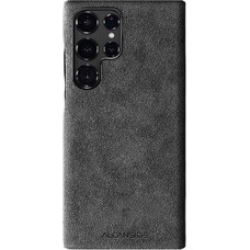 Alcanside Telefoonhoesje Samsung Galaxy S23 Ultra - Alcantara - Space Grey