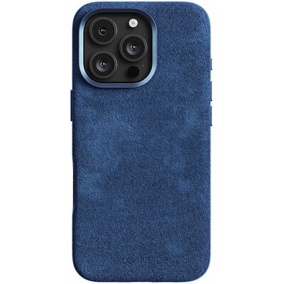 Alcanside Telefoonhoesje iPhone 16 Pro Max - Alcantara - Ocean Blue