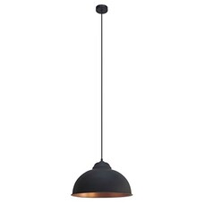 Eglo Hanglamp Truro 2 - Ø37 cm - Zwart/Koper