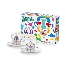 Illy Cappuccinokopjes Set van 2 - Art Collection - Pascale Marthine Tayou