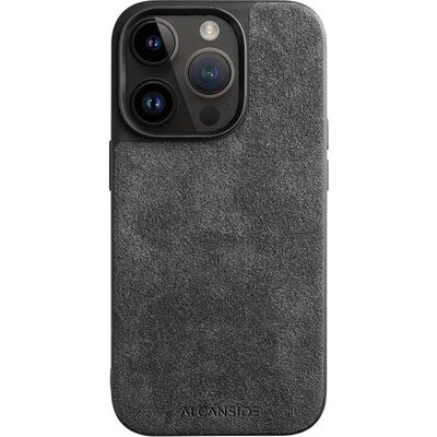 Alcanside Telefoonhoesje iPhone 14 Pro - Alcantara - Space Grey