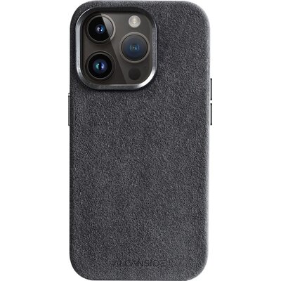 Alcanside Telefoonhoesje iPhone 14 Pro Max - Alcantara - Space Grey