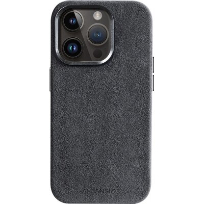 Alcanside Telefoonhoesje iPhone 15 Pro Max - Alcantara - Space Grey