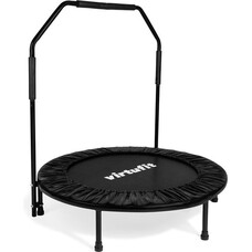 VirtuFit Fitness Trampoline - 100cm - Zwart