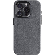 Alcanside Telefoonhoesje iPhone 15 Pro - Alcantara - Nardo Gray