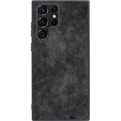 Alcanside Telefoonhoesje Samsung Galaxy S23 Ultra - Alcantara - Space Grey