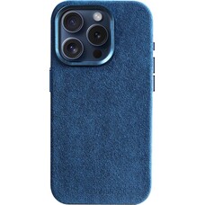 Alcanside Telefoonhoesje iPhone 15 Pro - Alcantara - Ocean Blue