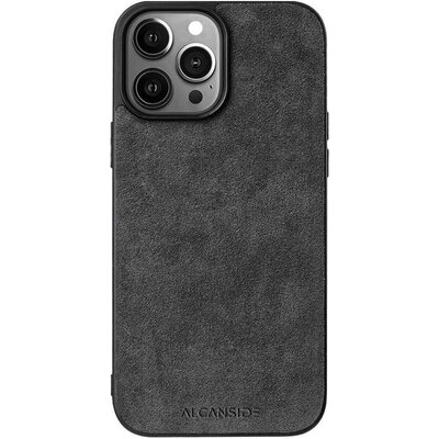 Alcanside Telefoonhoesje iPhone 13 Pro - Alcantara - Space Grey