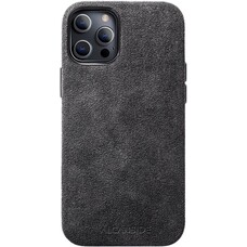 Alcanside Telefoonhoesje iPhone 12 Pro Max - Alcantara - Space Grey