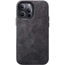 Alcanside Telefoonhoesje iPhone 13 Pro Max - Alcantara - Space Grey