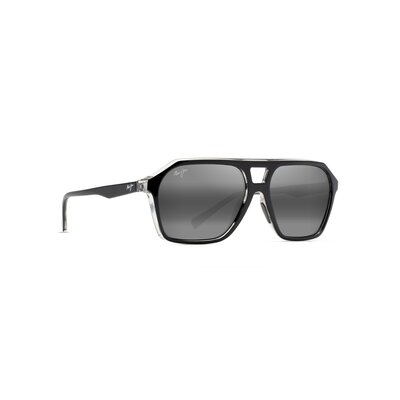 Maui Jim Zonnebril Wedges 880-02 - Black Gloss