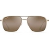Maui Jim Zonnebril Beaches MJ541 - Satijn Goud