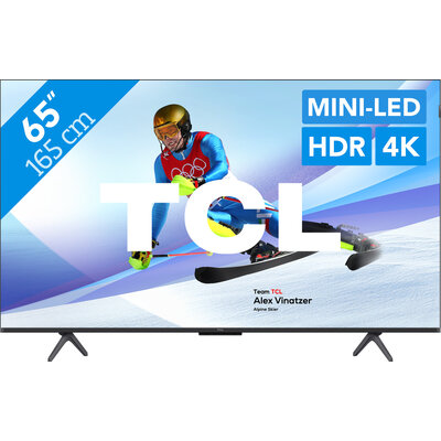 TCL 65" QD Mini-led C61K 4K (2025) Televisie