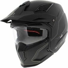 MT Helmets Motorhelm Streetfighter S - Maat L - Matzwart