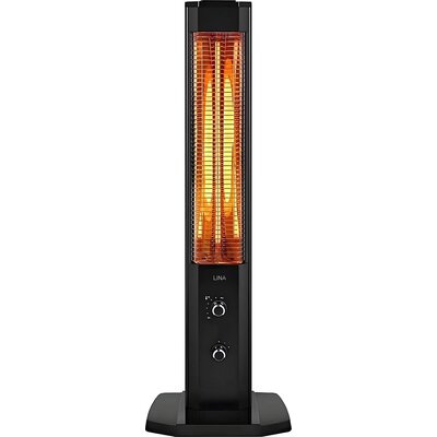 Lina Elektrische Kachel Infarood 1200W - Zwart